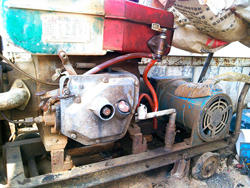 黑河单杠柴油机发电机出租